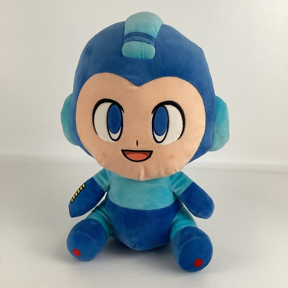 Capcom Mega Man Stubbins Innex 12" Stuffed Plush Doll Toy Video Game Character